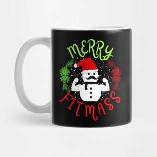 Merry Fitmass Merry Christmas Mug